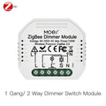 Moes Smart ZigBee WiFi Switch Module Dimmer Curtain Switch Smart Life App Remote Control Alexa Google Home Voice Control
