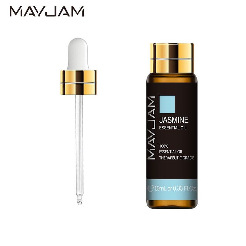 MAYJAM 10ML Aromatic Diffuser Essential Oil Lavender Vanilla Myrrh Fragrance Oil For Soaps Candle Making Massage Humidifiers