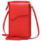 High Quality pu Leather Small Shoulder Bag Casual Handbag Crossbody Bags for Women Phone Pocket Girl Purse Messenger Bags
