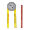 Woodworking Scale Mitre Saw Protractor Angle Level with Marking Pencil Carpenter Angle Finder Measuring Ruler Meter Gauge Tools