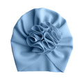 Cute Flower Baby Hat Toddler Turban Infant Head wraps Kids Bonnet Newborn Toddler Beanie Cap for  0-18m