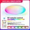 Smart WIFI LED Round Ceiling Light RGBCW Dimmable TUYA APP Compatible with Alexa Google Home Bedroom Living Room Ambient Light