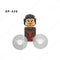 X0328 heroes blocks Disney anime movies X1833 X1835 X1836 mini action toy figures Assembly Toys bricks kids collection gifts