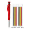 New Solid Carpenter Pencil Set Built-in Sharpener with 6 Refill Leads DeepHole Pencil Marking Tool Kit for Woodworking Architect