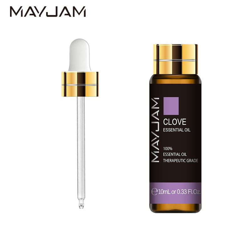 MAYJAM 10ML Aromatic Diffuser Essential Oil Lavender Vanilla Myrrh Fragrance Oil For Soaps Candle Making Massage Humidifiers