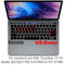 Russian silicone Keyboard Cover Protector for Macbook air13/12 /15/16pro touchbar A1706/A1466A1708/A1990/A1398/A2289/A1932/A2141