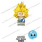 KT1007 KT1009 KT1011 KT1020 KF6142 Dragon Ball Z Goku Vegeta Trunks Kuririn Mini Action toy Figures Kids Assemble dolls Gifts