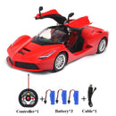 Large Size 1:14 Electric RC Car Remote Control Cars Machines On Radio Control Vehicle Toys For Boys Door Can Open 6066