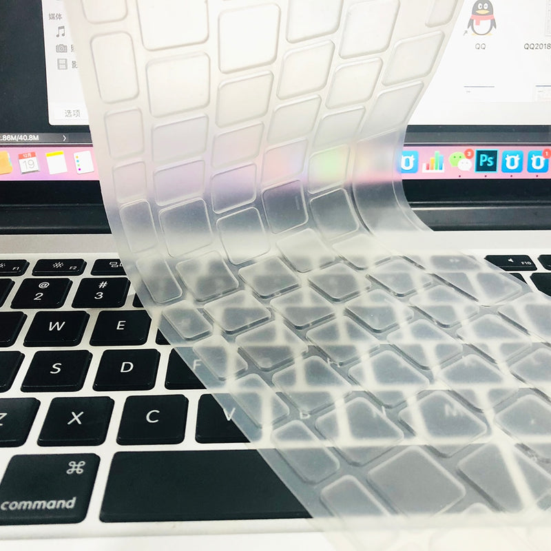 Keyboard cover for Apple Macbook pro13/16/15 Air13 inch All series Laptop silicone Case Clear Protector Skin A2442 A2337 EU/US