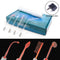 4in1 High Frequency Electrode Wand w/Neon Electrotherapy Glass Tube Acne Spot Remover Home Spa Beauty Device Facial Therapy Wand