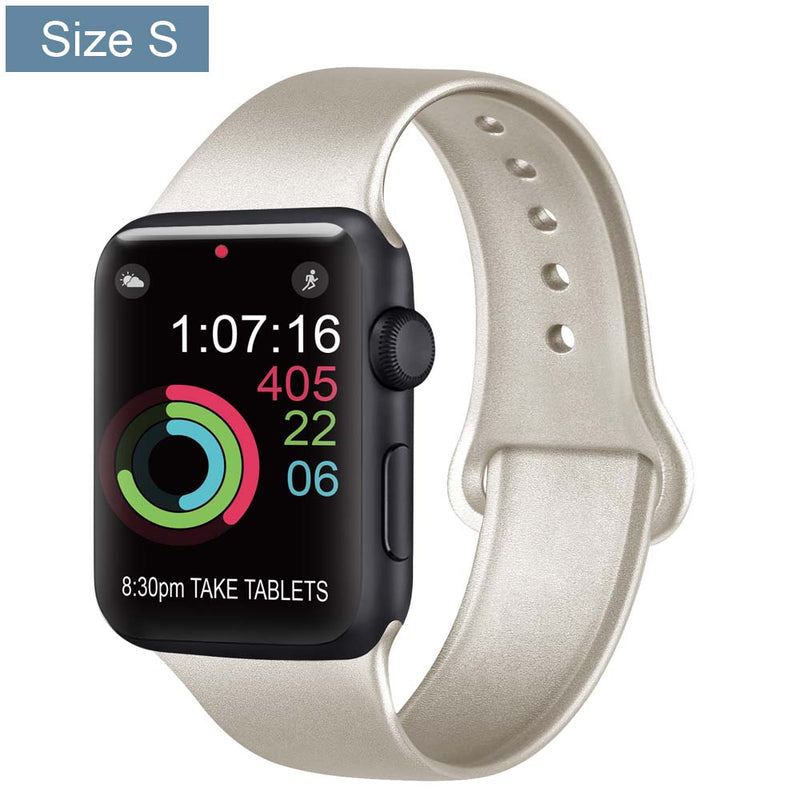 Silicone Bracelet Band For Apple Watch Strap 8 7 6 5 4 3 2 SE 42MM 38MM 44MM 40MM Strap For iWatch 41MM 45MM Smart Watch correa