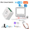 Wifi Mini Smart Switch 16A DIY Light Switches 2 Way Wireless Smart Home with Tuya Smart Life EweLink Alexa Alice Google Home