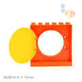 Big Building Blocks Pipeline Playground Spin Parts Slide Ladder Gear Swing Compatible Bricks Baby Assemble Interactive Toys Gift