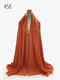 Pleated Plain Hijab Scarf Muslim Women Cotton Crinkle Headband Veil Scarves 2021 Fashion Islamic Headscarf Head Wraps Turban