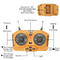 RC Excavator Dumper RC Car Toy 2.4G Remote Control Engineering Vehicle Crawler Truck Bulldozer Children Toys for Boys Kids Gifts