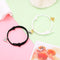 2pcs Magnetic Bracelet Stainless Steel Heart Pendant Charm Couple Bracelets for Lover Friend Men Women Braid Rope Bracelets