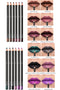 6 12Pcs/Set Waterproof Pencil Lipstick Set Pen Matte Lip Liner Long Lasting Makeup Pens Easy to Wear Non-stick Cup карандаш для