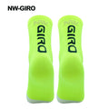 NW-GIRO 2022 New Cycling Socks Bike Nurse Compression Road Bike Running Mtb Knee-high White Sports Funny Brand Black