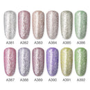 ROSALIND Gel Nail Polish Glitter Paint Hybrid Varnishes Shiny Top Base Coat For Nails Set Semi Permanent For Manicure Nail Art