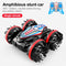 Newest High-tech Remote Control Car 2.4G Amphibious Stunt RC Car Double-sided Tumbling Driving Children&