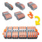 Mini Fast Wire Cable Connectors Universal Compact Conductor Spring Splicing Wiring Connector Push-in Terminal Block P421 F12