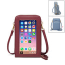 New Women PU Leather Shoulder bags Female Large Capacity Crossbody Bags Girls Multi-functional Handbag Phone Purse Dropshipping