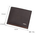 Men&#39;s Wallet Billfold Slim Hipster Credit Card/ID Holders Inserts Coin Purses Luxury Business Foldable Short Premium Wallet