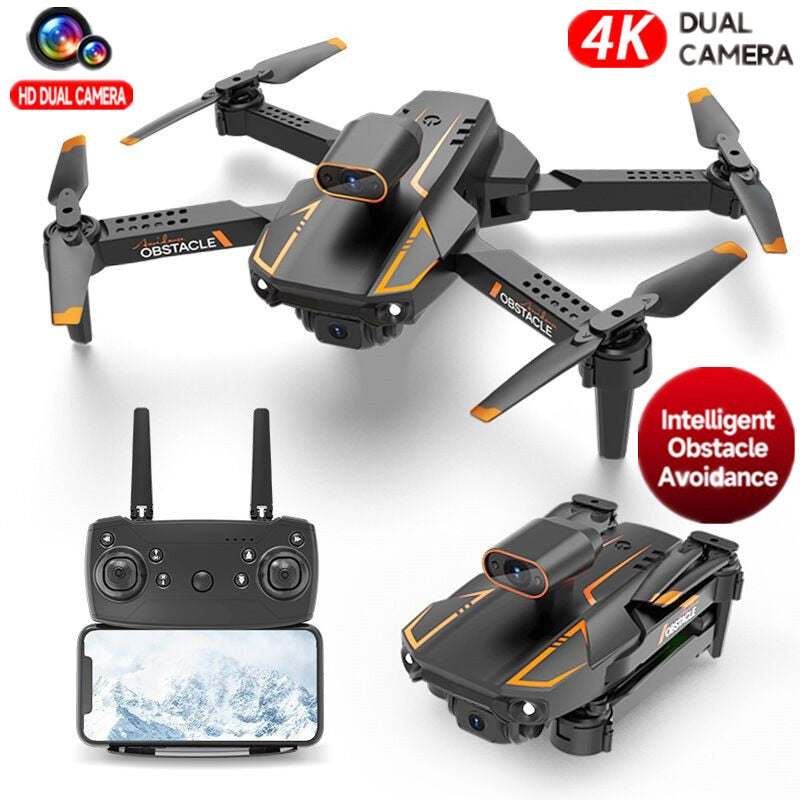 S91 4K Drone Professional Obstacle Avoidance Dual Camera Foldable RC Quadcopter Dron FPV 5G WIFI Remote Control Helicopter Toy