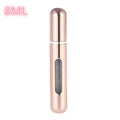 5ML/8ML Mini Small Perfume Refillable Bottle Portable Aluminum Atomizer Travel Refill Perfume Spray Bottle Cosmetic Container