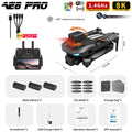 AE8 Pro Max Drone 8k Professional Dual Camera GPS Positioning 360° Obstacle Avoidance Quadcopter Brushless RC airplane toy 249g