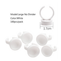 100pcs Disposable Ring Caps Microblading Tattoo Ink Cup For Permanent Pigment Holder Rings Accessories Makeup Tattoo Tools