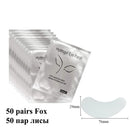 50/100pairs Eyelash Extension Paper Patches Grafted Eye Stickers 7 Color Eyelash Under Eye Pads Eye Paper Patches Tips Sticker