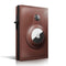 Smart Air Tag Wallet with RFID Slim Design Premium Crazy Horse Leather Pop Up Credit Card Holder Does Not Include Air Tag