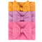 3/4/5/6Pcs/set Cute Bowknot Baby Headband Turban Solid Color Newborn Baby Girls Elastic Hair Bands Soft Nylon Hair Accessories
