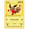 Newest Pokemon Vmax V GX EX Shiny Gold Metal Card PV French Game Tag Team Fighting Ordering Series Child Christmas Gift
