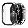 Glass+Case For Apple Watch Ultra 49mm band smartwatch PC Bumper+Screen Protector Tempered Cover iwatch series Ultra Accessories