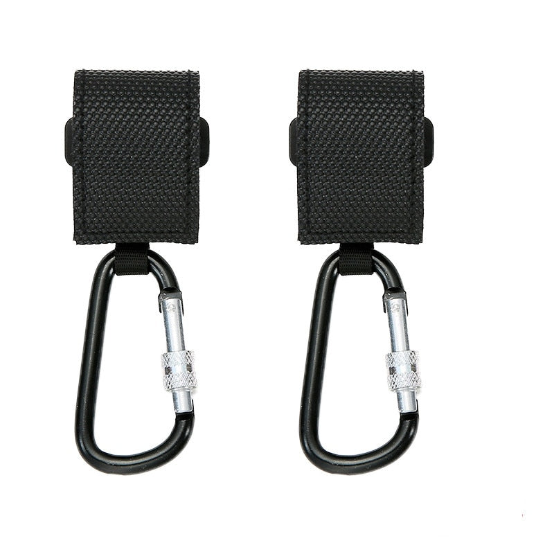 2pcs Baby Hanger Baby Bag Stroller Hooks Pram Rotate 360 Degree Baby Car Accessories Stroller Organizer Stroller Accessories