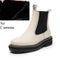 Women&#39;s Chelsea Boots Genuine Leather 2023 Autumn Winter Trend Thick-soled Women Ankle Boots All-match Marton Boots Ladies
