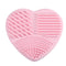 Makeup Brush Cleaner Washing Brush Pad Cleaning Mat Cosmetic Brush Cleaner Universal Make up Tool Scrubber Box