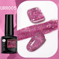 UR SUGAR Sparkling Gel Nail Polish Reflective Glitter Nail Gel Semi Permanent Nail Art Varnish For Manicures Need Base Top Coat