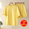 Summer Cotton Tracksuit Women Spring Loose Two Piece Sets Casual Long Sleeve  Sweatshirt &amp; Elastic Waist Shorts Female Outfits