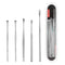 6Pcs/set Ear Wax Pickers Stainless Steel Earpick Wax Remover piercing kit  earwax Curette  Spoon Care Ear Clean Toolear cleaner