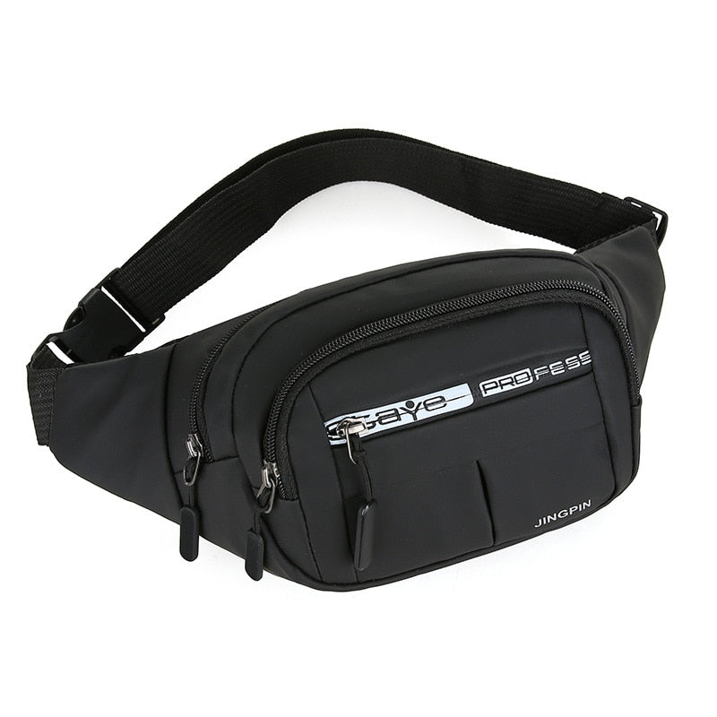 Waterproof Man Waist Bag Fanny Pack Fashion Chest Pack Outdoor Sports Crossbody Bag Casual Travel Male Belt Bag Hip Waist Packs