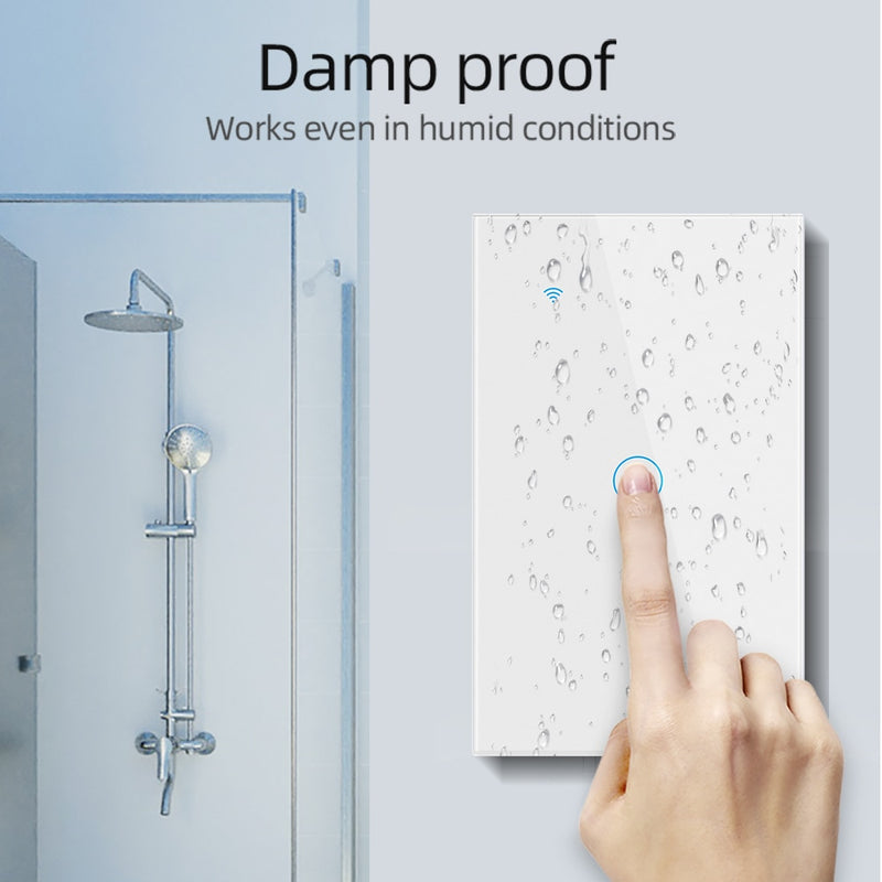 Alexa Smart Switch US Standard Tuya Control Works with Google Home Voice Control WiFi Smart Home Touch Switches Need neutral