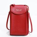 Fashion Cellphone Shoulder Bag Women PU Leather Crossbody Bag 2022 New Handbag Card Holder Messenger Bag Flap Wallet