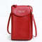 Fashion Cellphone Shoulder Bag Women PU Leather Crossbody Bag 2022 New Handbag Card Holder Messenger Bag Flap Wallet
