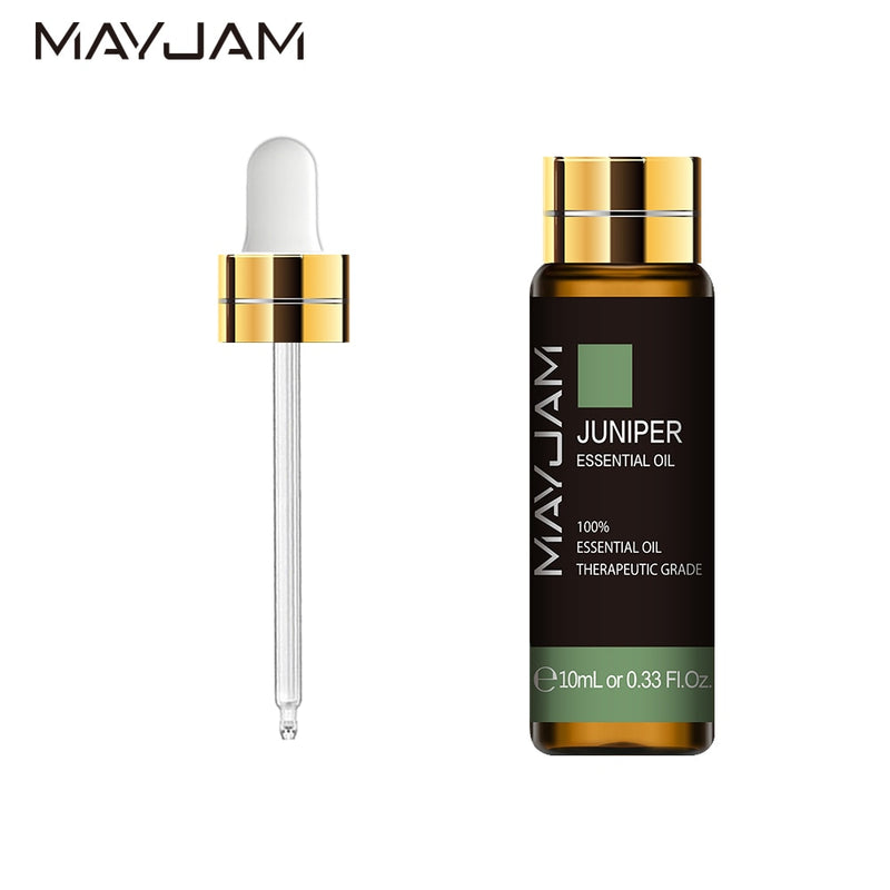 MAYJAM 10ML Aromatic Diffuser Essential Oil Lavender Vanilla Myrrh Fragrance Oil For Soaps Candle Making Massage Humidifiers