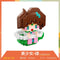 Disney DIY LinaBell assembly buildding blocks Goofy Pluto Anime Mini Action Figures Educational Toys kids Birthday Gifts