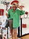 Basic Candy Colors Shirt Women&