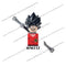 KT1007 KT1009 KT1011 KT1020 KF6142 Dragon Ball Z Goku Vegeta Trunks Kuririn Mini Action toy Figures Kids Assemble dolls Gifts